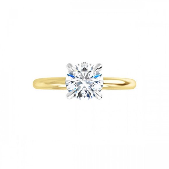 Diamond Ring 14K Gold (0.74 Ct J Vs1 ) Igl C34100048 - Picture 1 of 5